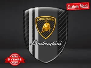 Lamborghini Adesivi Lunotto Auto Resistenti Limitati Alta Qualità